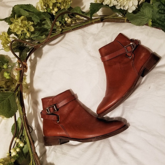 Tory Burch Leather Ankle Booties - Picture 4 of 8